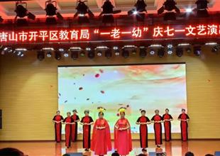 银发丹心颂党恩——开平职校老年大学参..