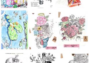 妙笔绘解剖 创意启新思——丰润综合职..